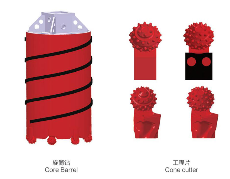 the details-of-core-barrel-roller-bit the details-of-core-barrel-roller-bit