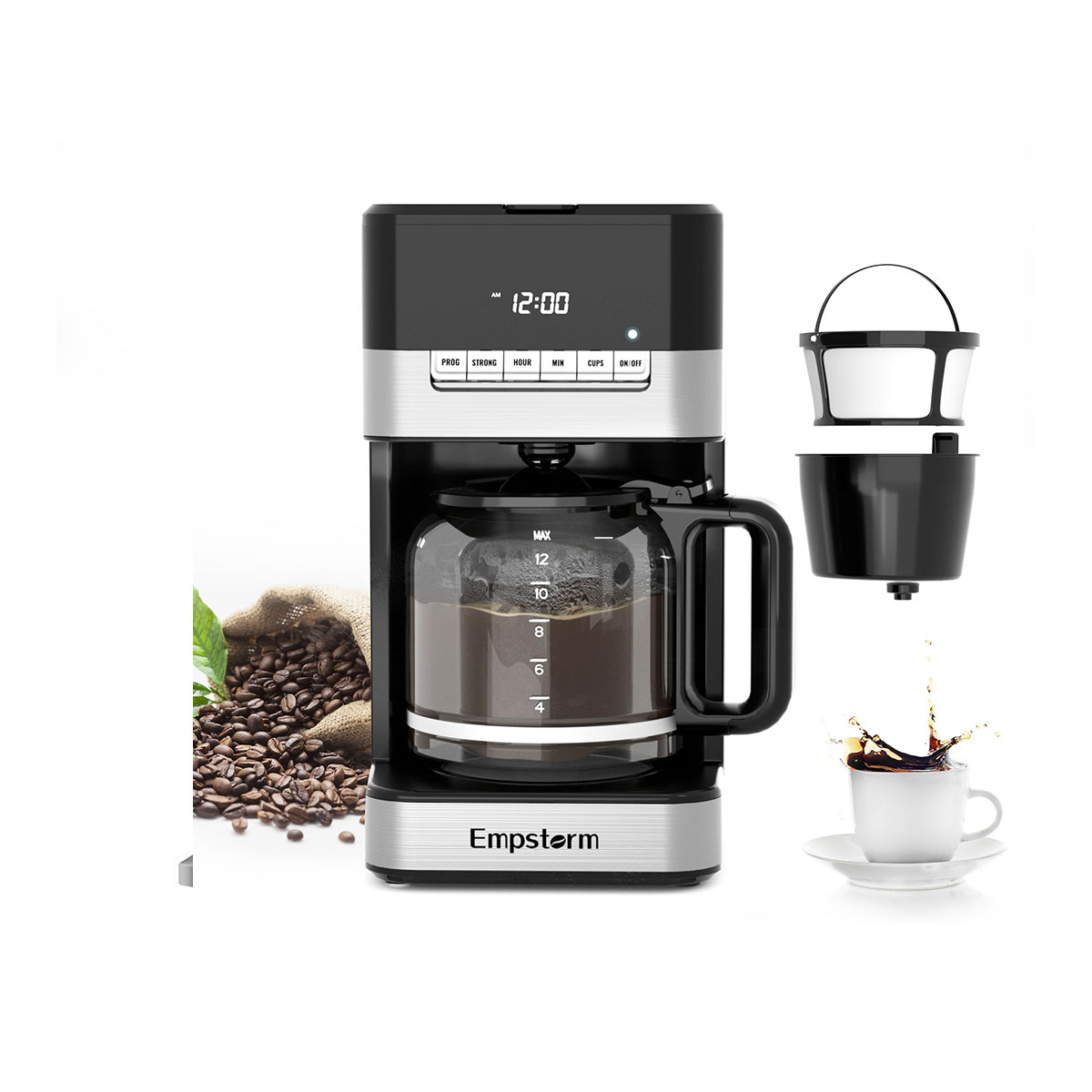 EM-11D Espresso Drip Coffee Maker